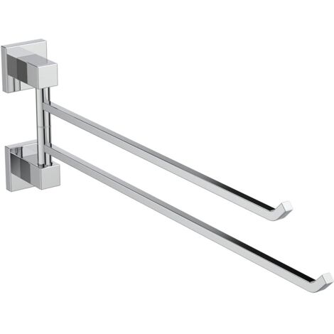 Porta asciugamani IOM SQUARE doppio cromato IDEAL STANDARD (1/5)