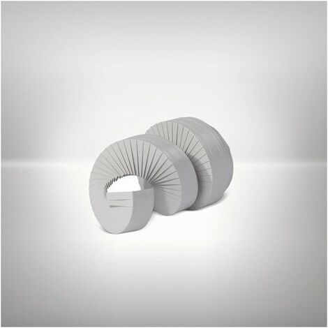 Terminale ARMALOK grigio chiaro, con 2 scanalature di fissaggio, 5 m R larghezza 28 mm