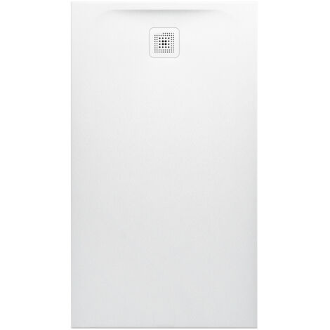 Piatto doccia LAUFEN PRO, rettangolare, scarico lato corto, 1400 x 800 x 38 mm, grigio chiaro LAUFEN