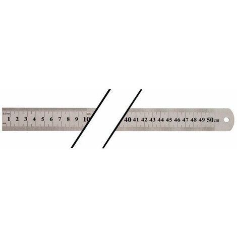 Righello In Metallo 10x4 Cm – Piccolo Misuratore Per Cucito, Quilting E Artigianato, Preciso E Resistente