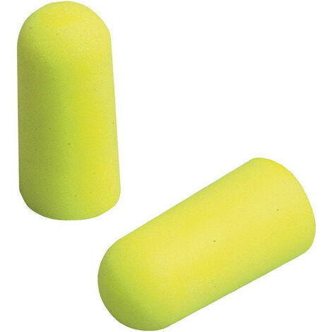 Tappi per le orecchie E-A-RSoft ™ NEON GIALLI EN 352-2 SNR 36 dB 250 paia / custodia.