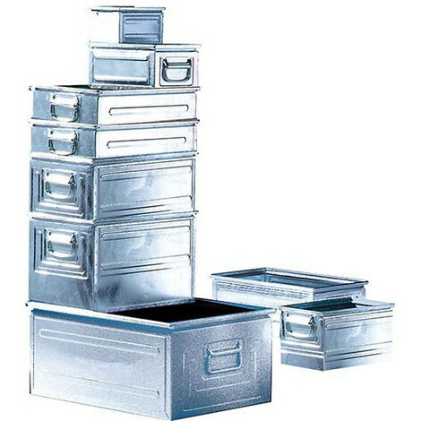 SCATOLE TRASPARENTI UNGHIE finte 10 celle per stoccaggio forniture