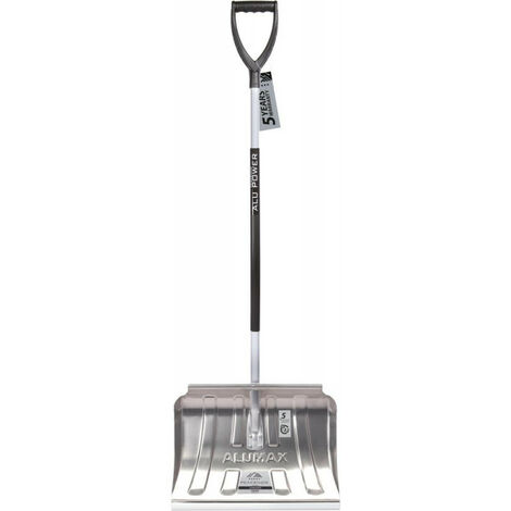 2 Pale Da Neve Ergonomiche - Lama In Plastica Con Bordo In Alluminio, Manico In Alluminio Con Impugnatura Comoda - Foto 6