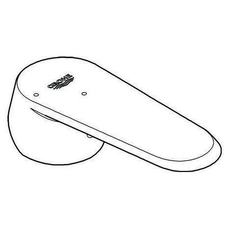 Leva GROHE 46867 cromata (1/3)