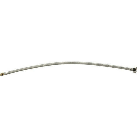Tubo Flessibile Universale 180mm 45x305mm Acciaio Inox Con 2 Fascette - 4
