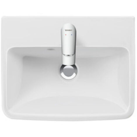 Lavabo Duravit Duravit No 1 bianco, con troppopieno, 1 foro rubinetto 450x350mm