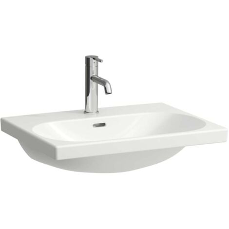 Lavabo Laufen Lua 60x46cm in termini di M ül 1 Hl-a White (1/3)