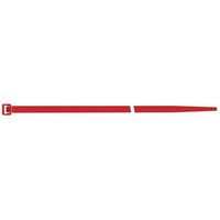 200x4,5 mm A100pcs SAPISELCO RED NYLON CLAMP