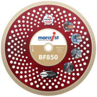 Disque à tronçonner diamant BF850 D.300mm alésage.20mm segment-H.12mm segment-S.3mm