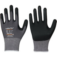 Gants LeiKaFlex 1466 taille 10 gris EN420+EN388 PSA II LEIPOLD (Par 12)