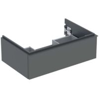 Geberit Waschtischunterschrank iCon 750x247x476mm lava matt/Griff lava matt
