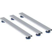Geberit Duschwannenfuß-Set f Steinharz-Modelle 1100mm Höhe 60-120mm