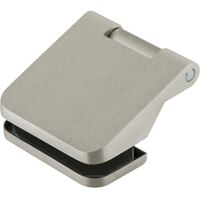Cerniera per porte in vetro OFFICE Junior LM Dark Niro 80kg per 3 parti DORMAKABA (Per 2)