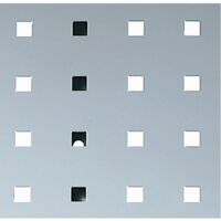 Piastra forata L457xL1486mm grigio chiaro BOTT