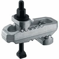 Artiglio di serraggio 6312VT coccodrillo per cava a T 16mm serraggio H.0-70mm M16x16x160mm AMF