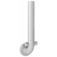 Portarotolo SERIE 801 n top curvo 2 rotoli 258mm grigio roccia