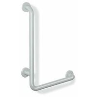Maniglia di sostegno ad angolo SERIE 801 500mm. perpendicolare 750mm sabbia
