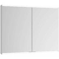 Mobile a specchio Royal Modular 2.0 1000x700x160mm anodizzato argento illuminato, incasso, senza prese KEUCO