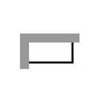 Pannello vasca Duravit STARCK 1990x990mm angolo sinistro acrilico bianco
