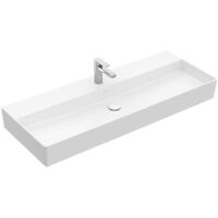 Memento 2.0, Lavabi sospesi, 1200 x 470 mm, Rettangolare, per rubinetteria 3 fori, foro centrale perforato, senza troppopieno, È necessario utilizzare uno scarico che non si può chiudere o un ViFlow (