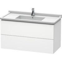 L-CUBE mobile lavabo 469x1020x558mm bianco opaco