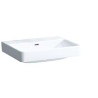 Lavabo LAUFEN PRO S 600 x 465 mm con troppopieno, senza foro rubinetto bianco LCC LAUFEN