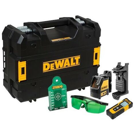 DeWALT Laser-Messtechnik-Set Linienlaser und Entfernungsmesser DW0887100-1