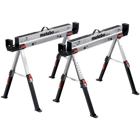 Metabo Arbeitsbock SET MAB 82 2 verstellbare Arbeitsböcke Tragegriff 626990000