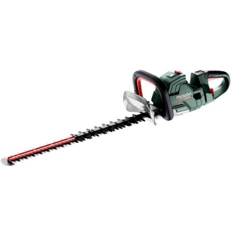 Metabo – Taille-haie sans fil 18V – Longueur de lame 65cm – Moteur Brushless – 601723850 – Pour coupe précise et efficace