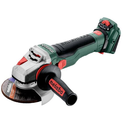 Metabo – Meuleuse d'angle sans fil 18V – Moteur Brushless – Vitesse variable – Système de freinage rapide – Pour béton armé et métal (1/10)