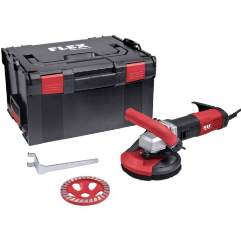 Flex – Meuleuse de béton 125mm – Puissance 1600W – Moteur performant pour surfaces béton – Poids léger 7,45kg pour maniabilité optimale - LDE 16-8