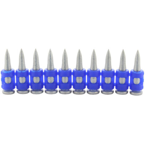 Spit – Clous spéciaux 22 mm 57693 – Lot de 500 pièces – Inclut 1 cartouche de gaz – Pour béton très dur et précontraint
