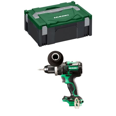 Hikoki – Perceuse-visseuse 36V DS36DCW2Z – Moteur Brushless – Couple 155Nm – Pour perçage bois et acier – Mallette HSC II incluse (1/8)