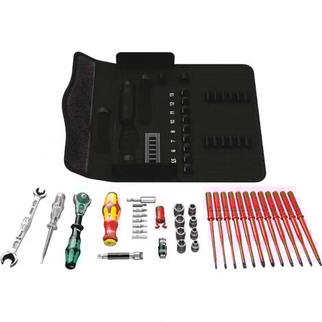Jeu d'outils Entretien W1 35 pièces Wera 1 PCS