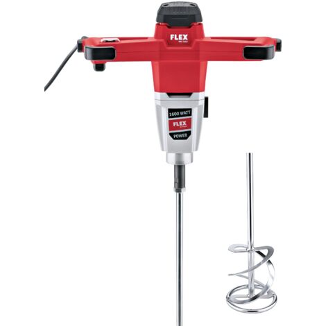 Flex – Agitateur filiaire MXE 1602 – Puissance 1600W – Vitesse 0-780 tr/min – Tension 230V – Pour mélanger colles et mortiers – 495948