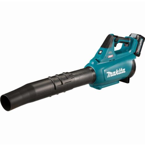 Makita – Souffleur à batterie 40V avec 1 batterie 4Ah – Moteur Brushless – Air jusqu'à 64 m/s – Léger 3,9 kg pour usage intensif