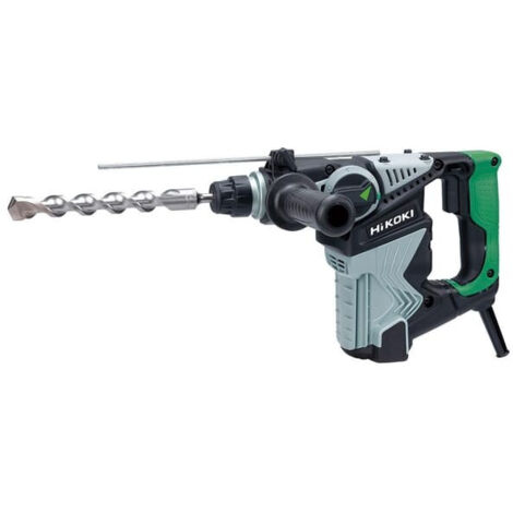 Hikoki – Perforateur-burineur SDS-Plus 720W – Énergie de frappe 3,2J – Vitesse 0-1050 tr/min – Pour béton armé et acier – Poignée ergonomique (1/5)