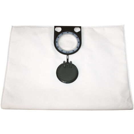 Jeu de 5 sacs filtre en feutre pour aspirateur Metabo 25/35l – Résistance mécanique améliorée – Pour montage et ponçage de peinture
