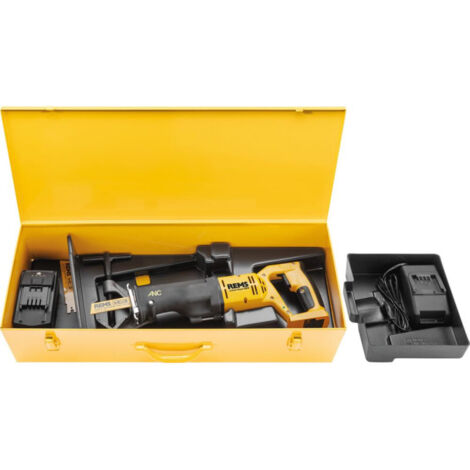 Rems Scie sabre sans fil pour tuyaux TIGER 22V VE SET (560053)