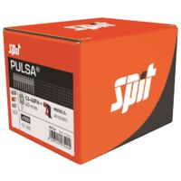 Spit – Clous à tête plate 40 mm 57544 – 500 clous galvanisés pour fixation sans résidus – Compatible PULSA 40P+ et 65