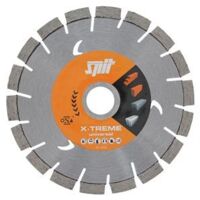 Spit – Disque diamant 150 mm – Alésage 22,2 mm – Lot de 2 disques pour béton et pierre – Compatible D90 et D88