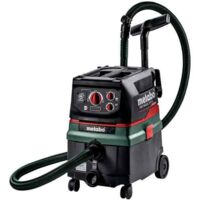 Metabo – Aspirateur professionnel 36V – 602046850 – Puissance d'aspiration 4000 l/min – Dépression 240 hPa – Bac 25 l – Usage industriel certifié classe M