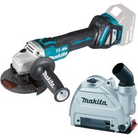 Makita – Meuleuse d'angle à batterie 18V DGA514ZJU1 – Moteur Brushless – Max. diamètre disque 125 mm – Technologie XPT pour protection optimale