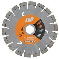 Disque diamant D.140 mm – Alésage 22,2 mm – Lot de 2 – Pour meuleuse Spit D60 – Coupe précise béton armé