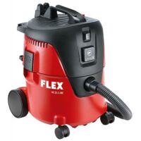 Flex – Aspirateur professionnel 20 l 405418 – Classe L – Dépression 21 000 Pa – Moteur haute performance – Nettoyage manuel du filtre