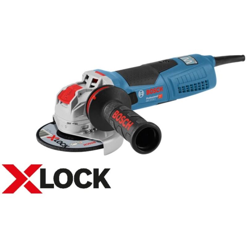 Grinder de ángulo X-Lock GWX 19-125 S 1,900 vatios