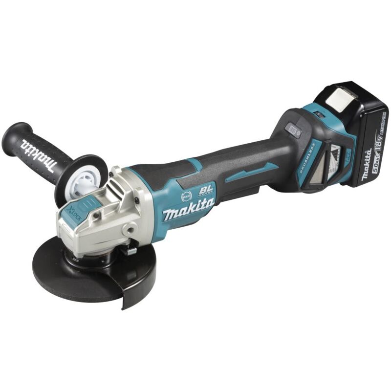 Grinder de ángulo de batería de 18 V DGA519RTJ 2x batería 5.0 A