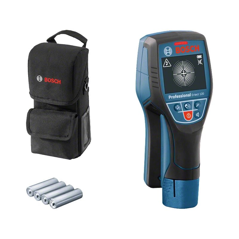 Detector de materiales Bosch D-TECT 120 hasta 120mm con bolso – Bosch Store  Online