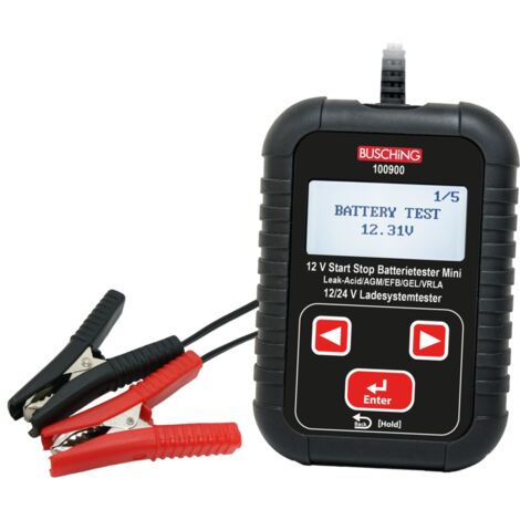 JBM 51816 - Comprobador de baterías digital : : Coche y moto