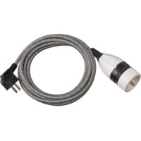 Cable de plástico 10m negro H05VV-F 3G1,5